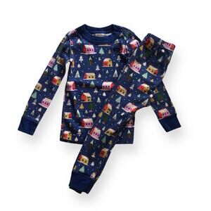 Hanna Andersson organic winter houses pajamas